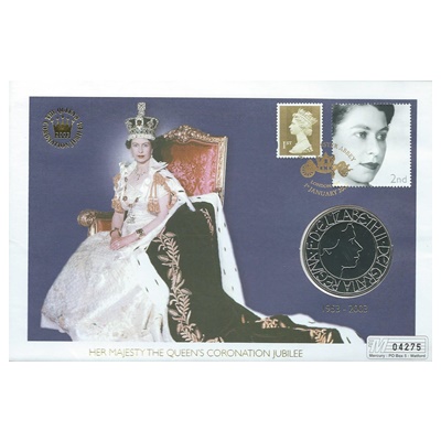 2003 The Queen's Coronation Jubilee (1953-2003) Crown